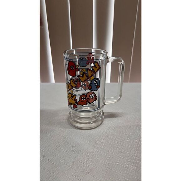 MIDWAY HOUZE PAC MAN GLASS MUG VIDEO GAME - Picture 5 of 7
